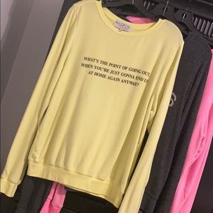 Wildfox baggy beach jumper size med